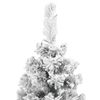 Árbol De Navidad Artificial Verde Con Nieve Pvc 150 Cm Vidaxl