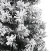 Árbol De Navidad Artificial Verde Con Nieve Pvc 150 Cm Vidaxl