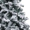 Árbol De Navidad Artificial Verde Con Nieve 150 Cm Vidaxl