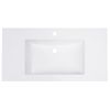 Lavabo Empotrado Smc Blanco 800x460x130 Mm Vidaxl