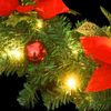 Guirnalda De Navidad Con Luces Led Pvc Verde 2,7 M Vidaxl