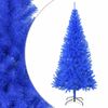 Árbol De Navidad Artificial Con Soporte Pvc Azul 180 Cm Vidaxl