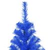 Árbol De Navidad Artificial Con Soporte Pvc Azul 180 Cm Vidaxl