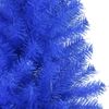 Árbol De Navidad Artificial Con Soporte Pvc Azul 180 Cm Vidaxl