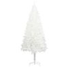 Árbol Artificial De Navidad Con Hojas Realistas Blanco 180 Cm Vidaxl