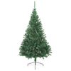 Medio Árbol De Navidad Artificial Con Soporte Pvc Verde 180 Cm Vidaxl