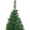 Árbol De Navidad Artificial Con Ramas Gruesas Pvc Verde 180 Cm Vidaxl