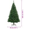 Árbol De Navidad Artificial Con Ramas Gruesas Pvc Verde 180 Cm Vidaxl