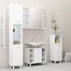 Rogal Armario De Espejo De Baño Mdf Blanco 66x17x63 Cm Rogal con Ofertas en  Carrefour