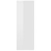 Rogal Estantería De Pared Aglomerado Blanco Brillante 45,1x16x45,1 Cm Rogal