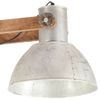 Lámpara Colgante Industrial 25 W Plateada 109 Cm E27 Vidaxl