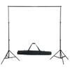 Kit De Estudio Fotográfico Con Set De Luces Y Fondo Vidaxl