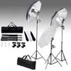 Kit De Estudio Fotografía Con Set De Luces Y Fondo Vidaxl