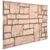 Paneles De Pared 3d Con Diseño De Ladrillo Beige 11 Piezas Eps Vidaxl