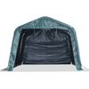 Carpa Ganado Desmontable Pvc Verde Oscuro 550 G/m² 3,3x4,8 M Vidaxl