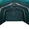 Carpa Ganado Desmontable Pvc Verde Oscuro 550 G/m² 3,3x4,8 M Vidaxl