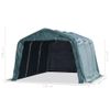 Carpa Ganado Desmontable Pvc Verde Oscuro 550 G/m² 3,3x4,8 M Vidaxl