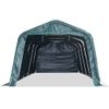 Carpa Para Ganado Desmontable Pvc Verde Oscuro 550 G/m² 3,3x8 M