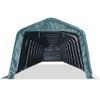 Carpa Para Ganado Desmontable Pvc Verde Oscuro 550g/m² 3,3x16 M Vidaxl