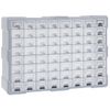 Organizador Multicajones Con 64 Cajones 52x16x37,5 Cm Vidaxl