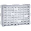 Organizador Multicajones Con 64 Cajones 52x16x37,5 Cm Vidaxl