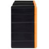 Organizadores Multicajones Con 12 Cajones 2 Uds 26,5x16x26 Cm Vidaxl