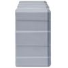 Organizadores Multicajones Con 12 Cajones 2 Uds 26,5x16x26 Cm Vidaxl