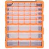 Organizador Multicajones Con 39 Cajones 38x16x47 Cm Vidaxl