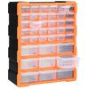 Organizador Multicajones Con 39 Cajones 38x16x47 Cm Vidaxl