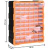 Organizador Multicajones Con 60 Cajones 38x16x47,5 Cm Vidaxl