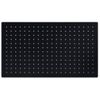 Cabezal Ducha Efecto Lluvia Acero Inox Cuadrado Negro 50x30 Cm