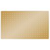 Cabezal Ducha Efecto Lluvia Acero Inox Cuadrado Dorado 50x30cm Vidaxl