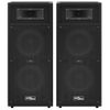 Altavoces Escenario Profesional Hifi Pasivos 2 Uds 1000w Negro Vidaxl