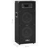 Altavoces Escenario Profesional Hifi Pasivos 2 Uds 1000w Negro Vidaxl