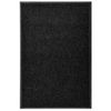 Felpudo Lavable Negro 60x90 Cm Vidaxl