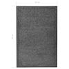 Felpudo Lavable Gris Antracita 60x90 Cm Vidaxl