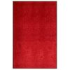 Felpudo Lavable Rojo 120x180 Cm Vidaxl