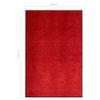 Felpudo Lavable Rojo 120x180 Cm Vidaxl