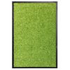 Felpudo Lavable Verde 40x60 Cm Vidaxl