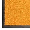 Felpudo Lavable Naranja 60x90 Cm Vidaxl