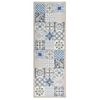 Alfombra De Cocina Lavable Mosaic 60x180 Cm Vidaxl