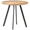 Mesa De Comedor De Madera De Mango Rugosa 80 Cm