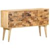 Aparador De Madera Maciza De Mango 120x30x70 Cm Vidaxl