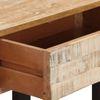 Mesa Consola De Madera Maciza De Mango 100x30x75 Cm Vidaxl