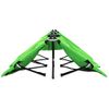 Tumbona Plegable Para 2 Personas Acero Verde Vidaxl