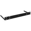 Estante Flotante De Pared Mdf Negro Brillante 80x23,5x3,8 Cm Vidaxl