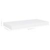 Estante Flotante De Pared Mdf Blanco 50x23x3,8 Cm Vidaxl