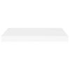 Estantes Flotantes De Pared 2 Uds Mdf Blanco 60x23,5x3,8 Cm Vidaxl