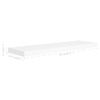 Estante Flotante De Pared Mdf Blanco 80x23,5x3,8 Cm Vidaxl