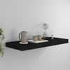 Estante Flotante De Pared Negro Mdf 60x23,5x3,8 Cm Vidaxl